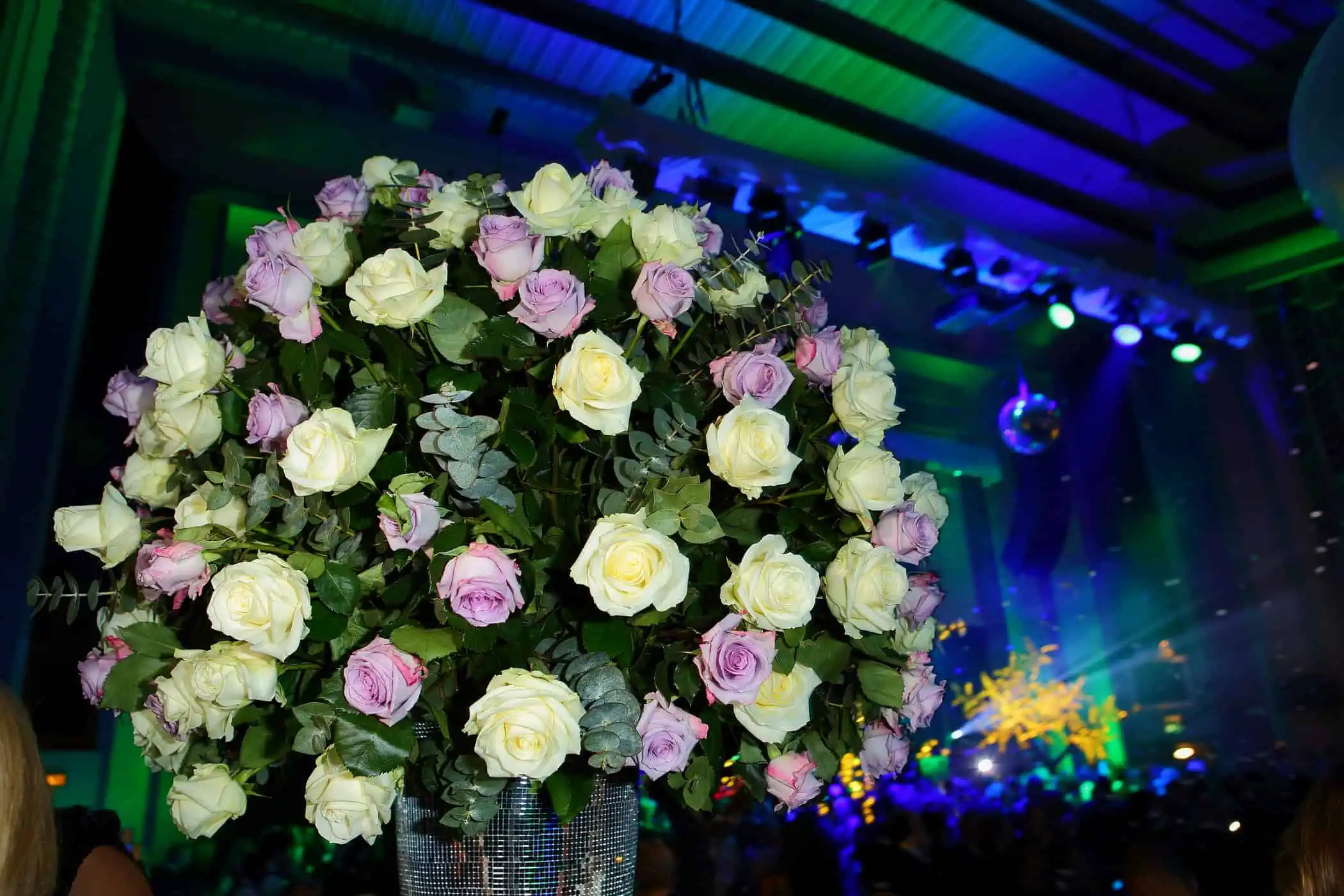 Cream-and-rose-flowers